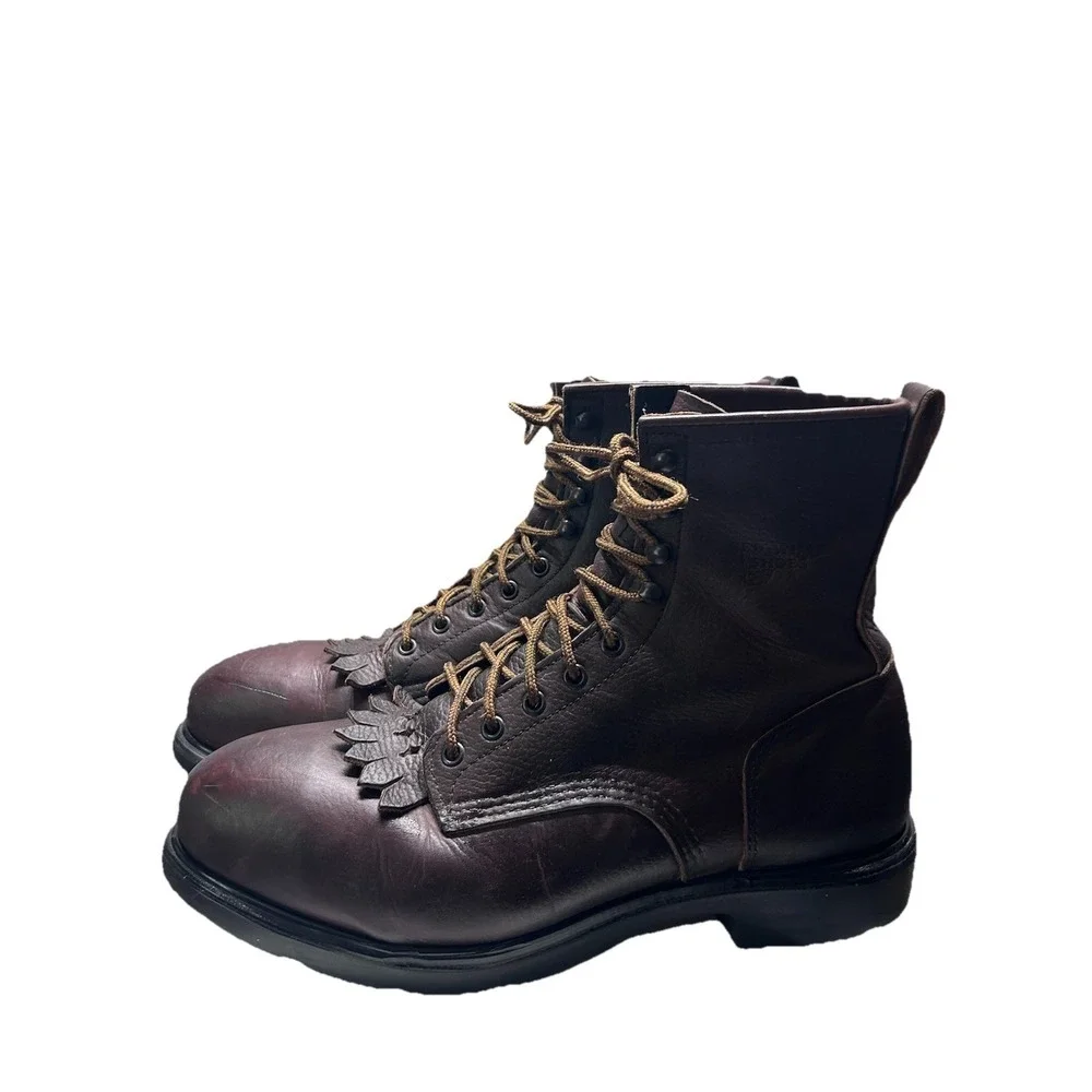 Red Wing 4451 Supersole Boots Size 12D‎  (Steel Toe) (USA)